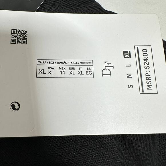 Denim Flower Ricky Singh T Shirt Men's Size XL Bad Dog Frenchie Halloween Black - Picture 4 of 7